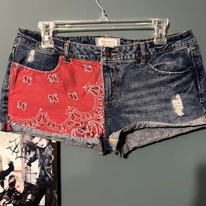 Forever 21 Bandanna Shorts